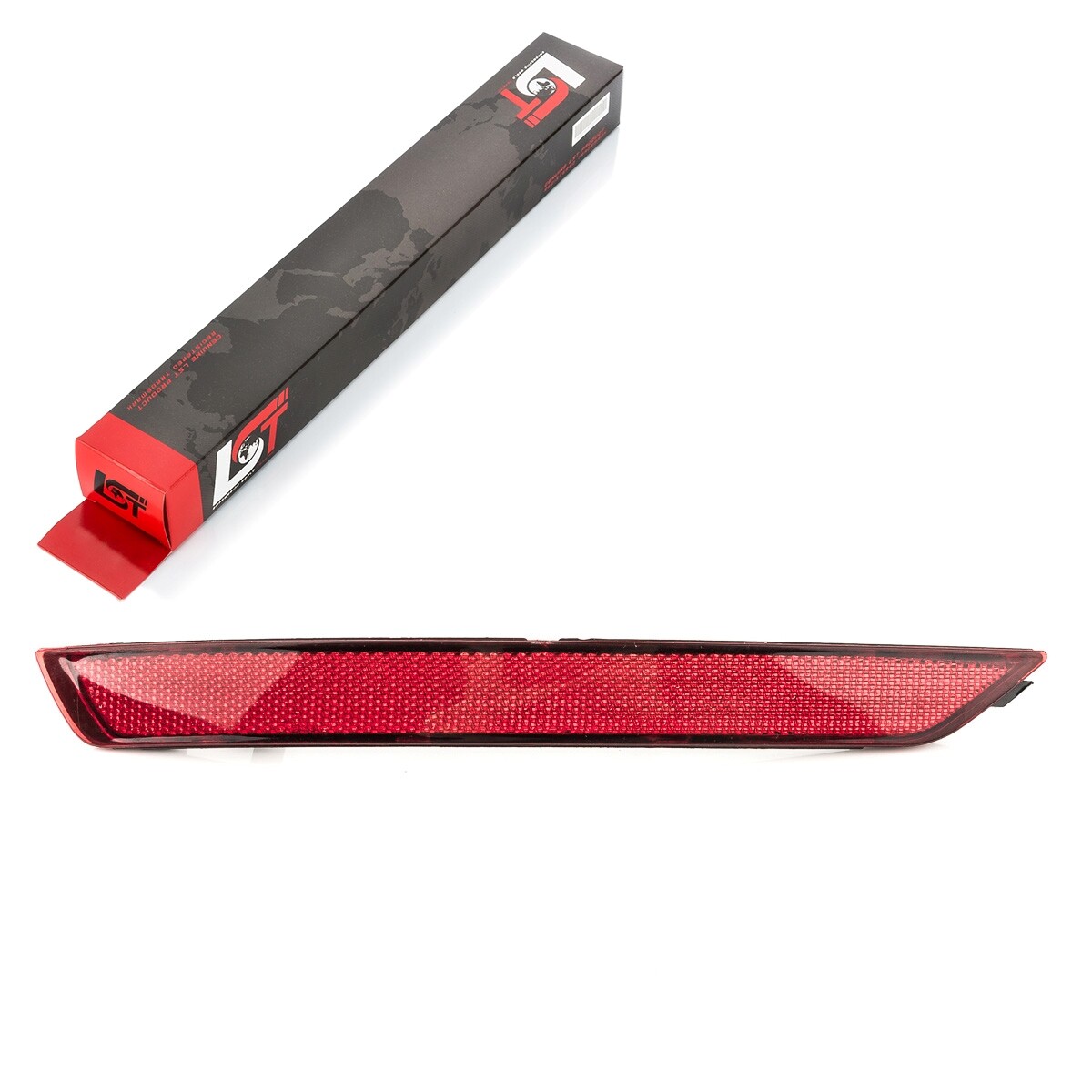 Rear Left Bumper Reflector Taillight for Seat Leon 2 II 1P 2009-2012