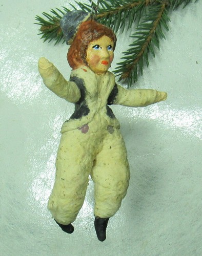 Ancien Ornement de Noël en coton Vintage Sapin Xmas Nouvel An 🎄#19325 - Foto 8 di 9