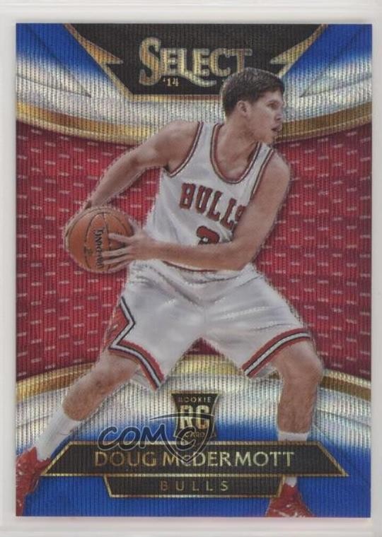 2014-15 Panini Select Courtside Blue & Silver Prizm Doug McDermott #295 ti8