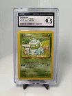 CGC 9.5 Mint+ Bulbasaur 1999 Base Set 44/102 Pokemon Card