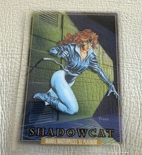 2024 Skybox Marvel Masterpieces Platinum ‘92 Shadowcat Clear Cut #75