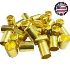 7327 Brass Fittings - 25 PCS Hose Ferrules for Air  Hydraulic Hoses
