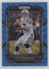 2022 Panini Prizm Blue Wave Prizm 39/199 Peyton Manning #129 HOF 1kc2