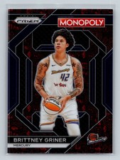 2024 Panini Prizm Monopoly WNBA Classic Icons Red Prizm #WNBA22 BRITTNEY GRINER