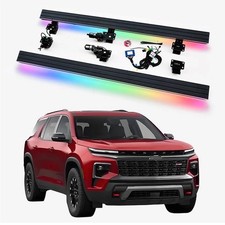 Light Power Side Steps Electric Running Boards For Chevrolet Traverse 2024-2026