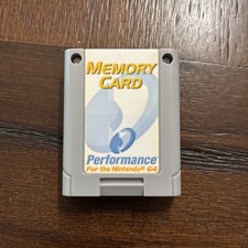 Performance Generic Memory Card for Nintendo 64 N64 - P-302E