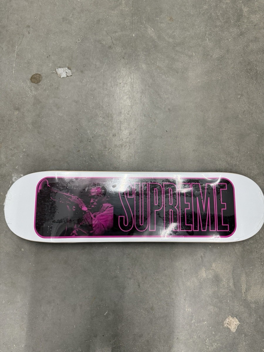 小物 Supreme Miles David Skateboard SUPREME MILES DAVIS SKATEBOARD DECK WHITE SS21 New W