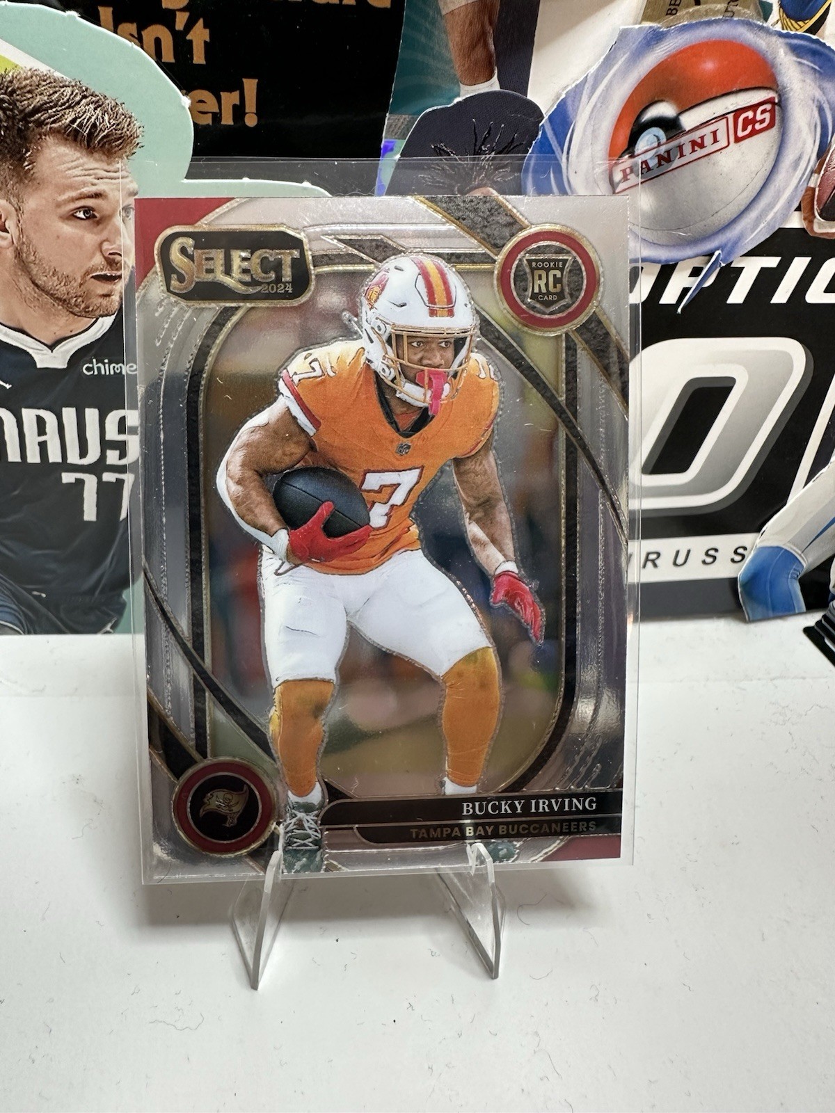 Bucky Irving 2024 Panini Select 239 Rookie RC Club Level Base Tampa Bay Bucs Sp