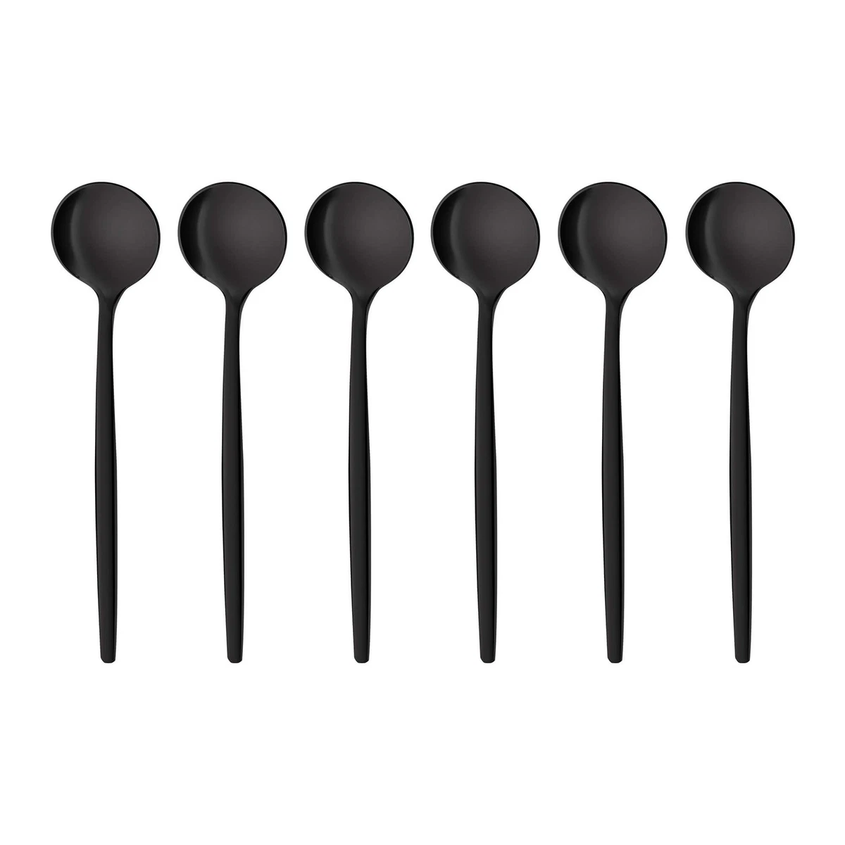 8 Espressolöffel Aus Edelstahl 304 – Mini Löffel, 7,5 Cm, Silber, Für Gewürze, Soßen, Espresso & Dessert, Wiederverwendbar Espresso Löffel 7,5 Cm