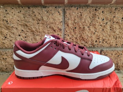 ナイキ ダンク エナメル レッド/ホワイト Nike Dunk Low Retro Shoes Men's Size 11.5 White Redwood Gym Red