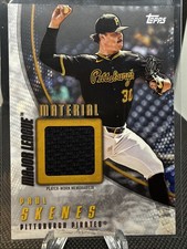 Paul Skenes 2025 Topps Major League Material #MLM-2PS Gold 12 of 50 Jersey Relic
