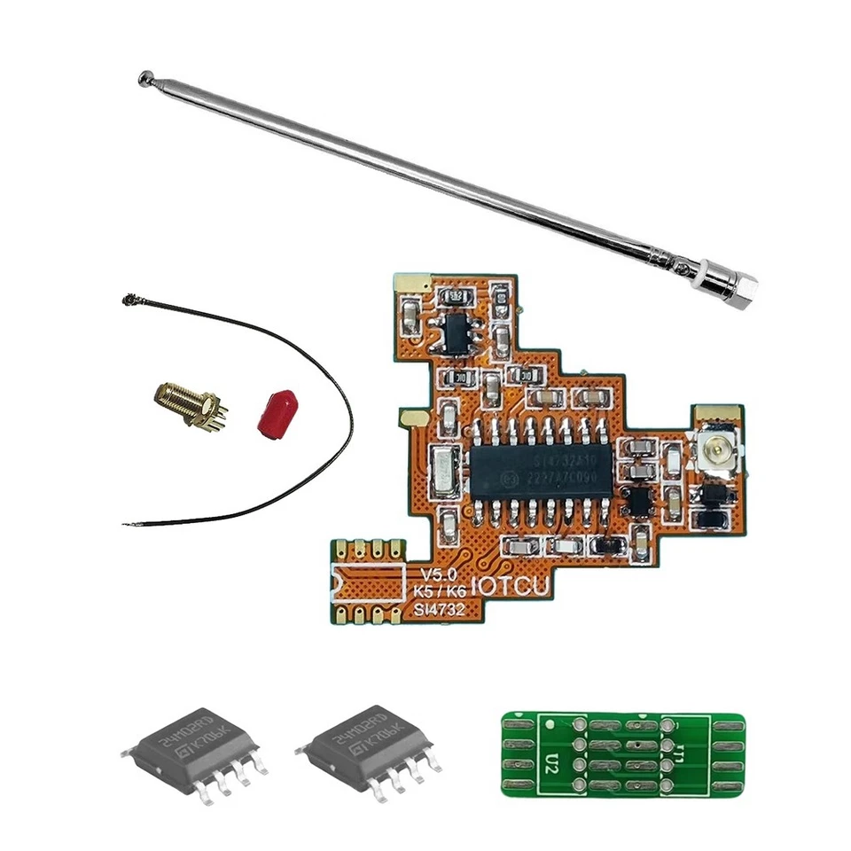 SI4732 V5.0 FPC- + 2x2M Chip-Multisystem für  UVK5 K6 -Kurzwe4743