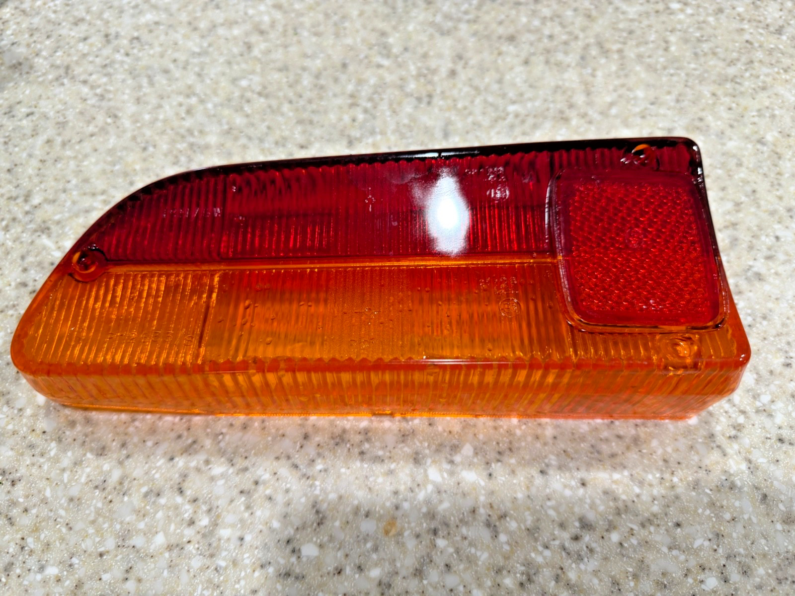 Lamborghini Miura Mangusta Fiat 850 Left Tail Light Only 1 NOS RARE MINT! $499+