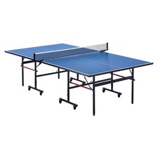 Complete Set Portable Table Tennis Table with Net and Fast Installation Feature