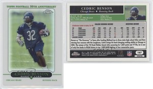 2005 Topps Chrome Refractor Cedric Benson #167 Rookie RC