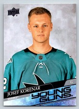 2020-21 Upper Deck #715 Josef Korenar Young Guns RC (ref 214905)