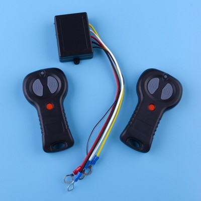 12V 12 Volt Wireless Winch Remote Control Twin Switch Handset Easy To Install kr