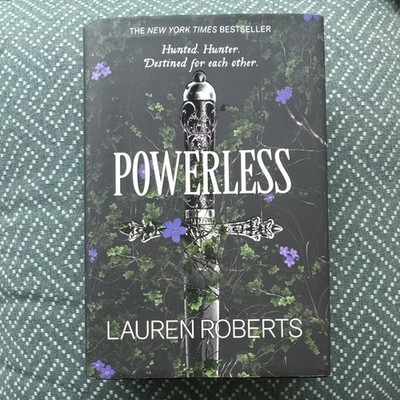 Powerless by Lauren Roberts The Powerless Trilogy 2023 HC Dust Jacket Fantasy