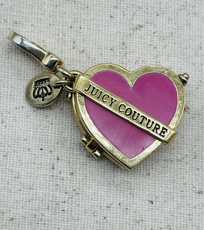 Juicy Couture Edición Limitada Corazón Caja De Caramelos Dije Foto 4 de 4