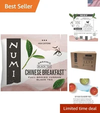 Organic Chinese Breakfast Tea - 100 Black Tea Bags