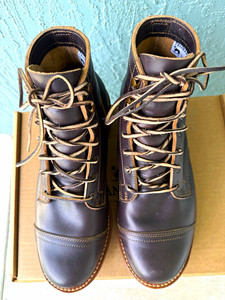 Truman Boot Co Green Leather Cap Toe Men’s 12 Boot Excellent Truman Boots Limited Edition Green Cheah Boots main image 2