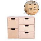 Schubladenbox aus Holz Organizer Minikommode 36 x 20 x 28,5cm  Creative Deco