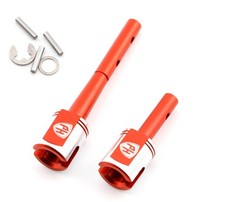 Kyosho Fazer Mk2 1/10 Main Drive Shaft Joint Aluminum Red Powerhobby PHB7058Red