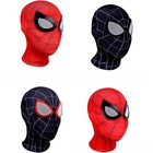 Spiderman Full Head Mask Adults Kids Miles Morales Cosplay Halloween Costume UK