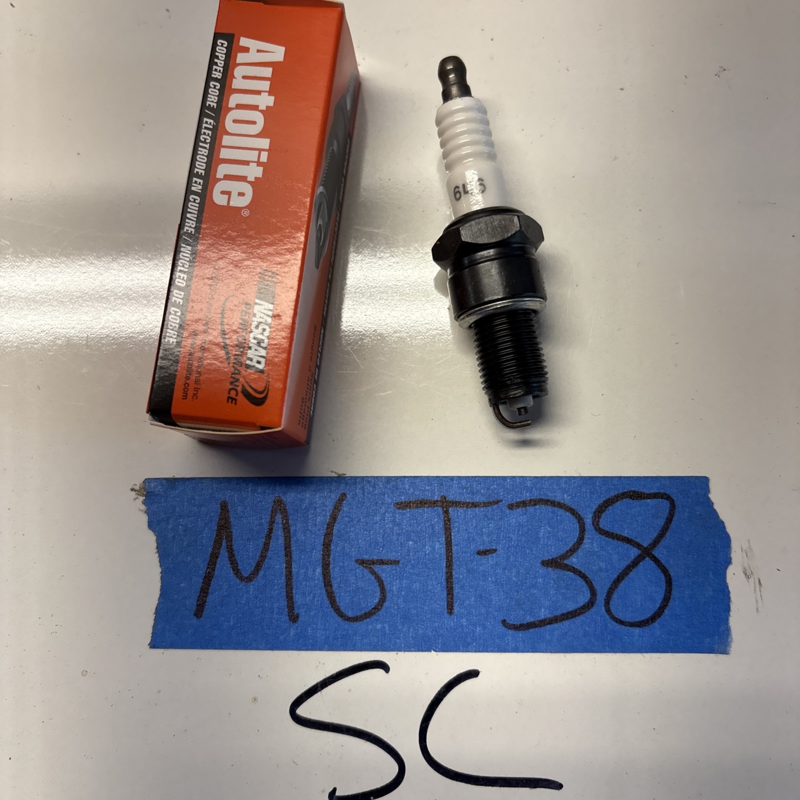 Autolite 646 Spark Plug Copper Resistor OEM Engine Ignition Replacement Part