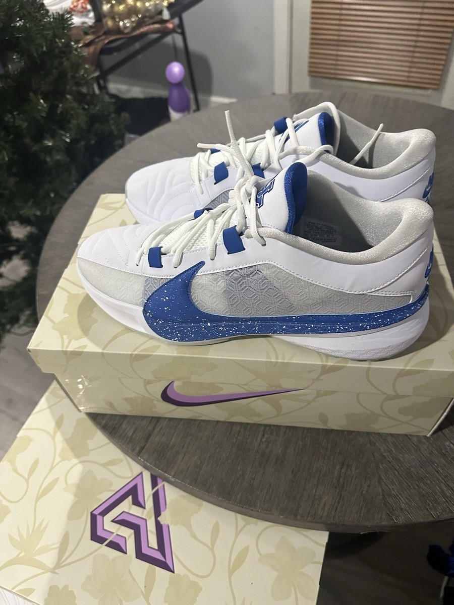 Nike Giannis Freak 6 PE Kentucky White Size 13 | eBay