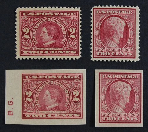 CKStamps: US Stamps Collection Scott#367 370 Mint NH OG #368 371 Mint VLH OG