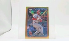 2024 Topps Chrome Update Series - Victor Scott II #USC48 Gold Refractor /50 (RC)