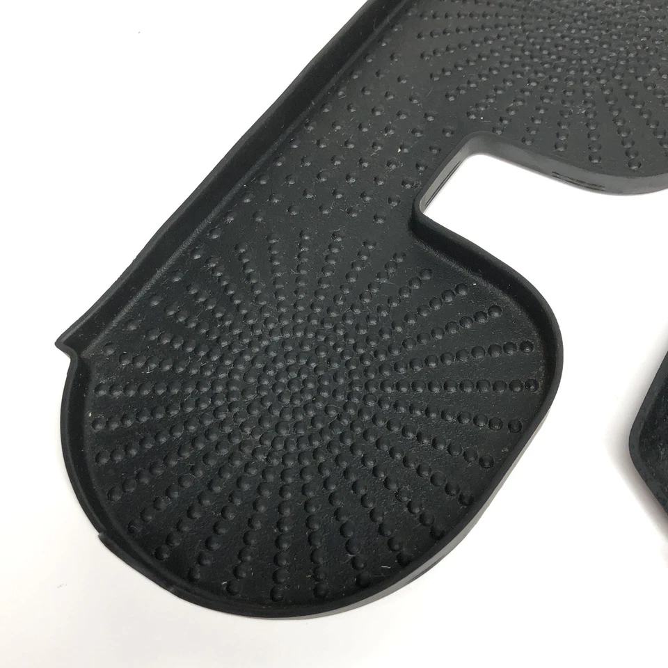 Dodge Dakota 2001-2007 consola de piso portavasos par de insertos de goma OEM Foto 2 de 4