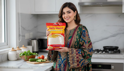 Basmati Reis 5kg Beutel/Sack Daily Choice  Langkornreis Aromatisch aus Pakistan.