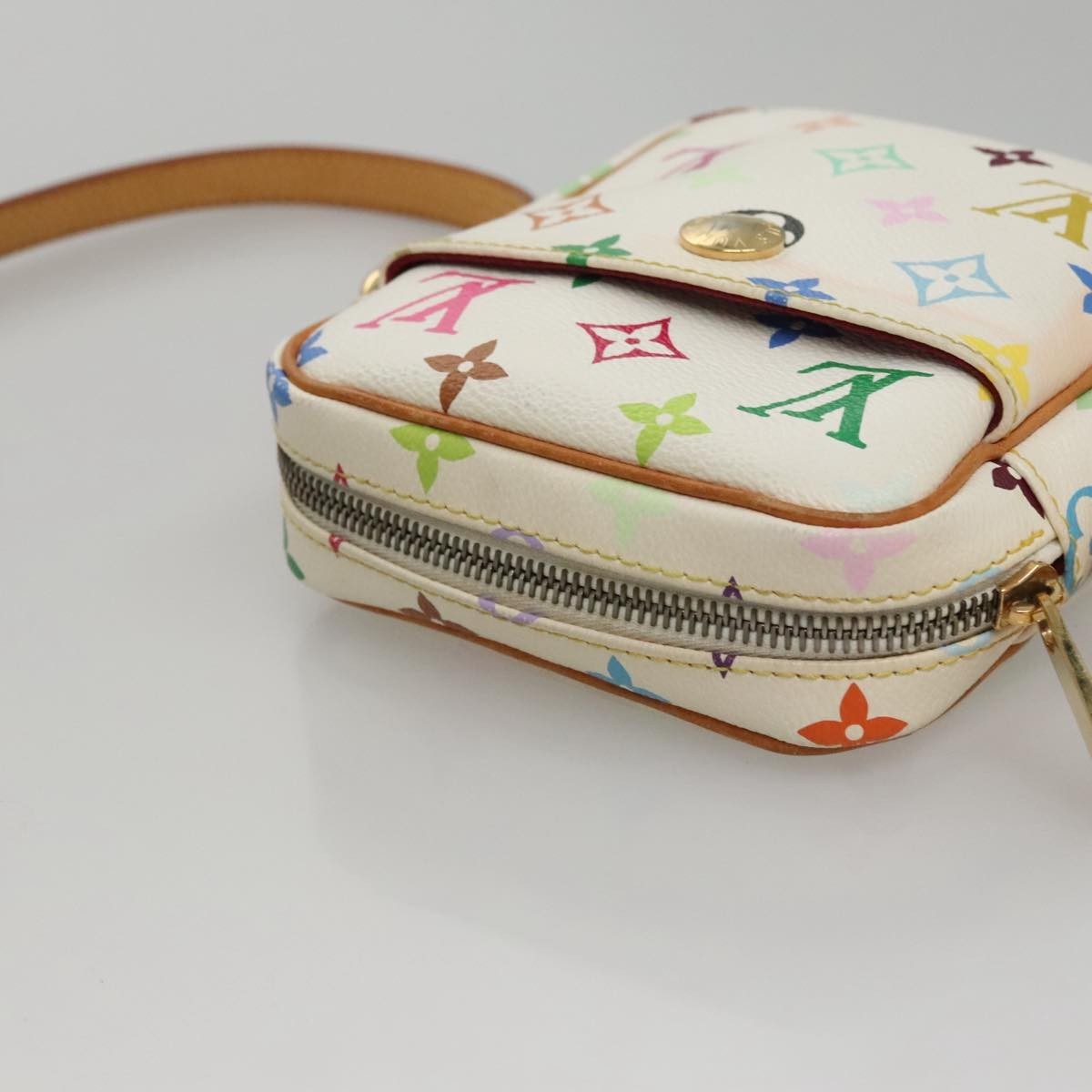 Louis Vuitton Rift Monogram Multicolor White Canvas Shoulder Bag — image 15