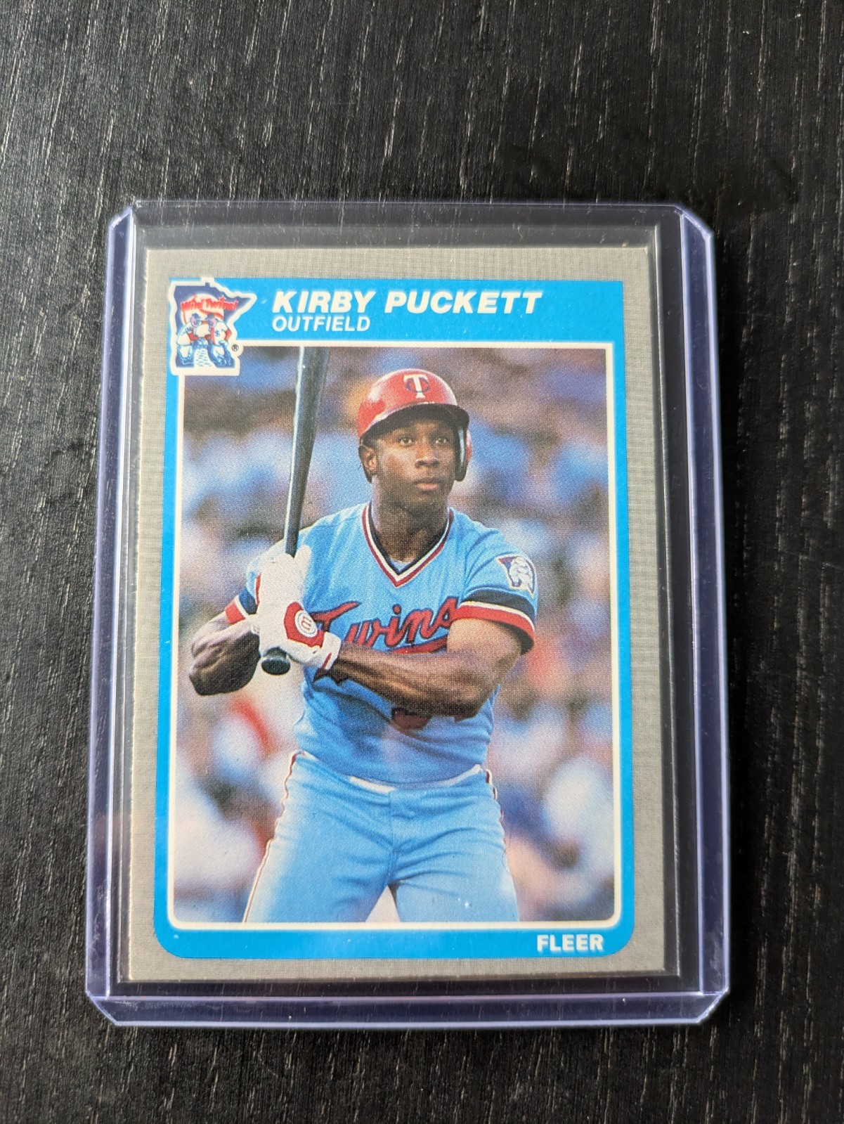 1985 Fleer Kirby Puckett #286 Rookie HOF Minnesota Twins