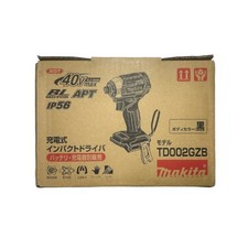 Image of Makita TD002G Impact Driver 40V max TD002 GZB XGT Brushless Black Tool Only