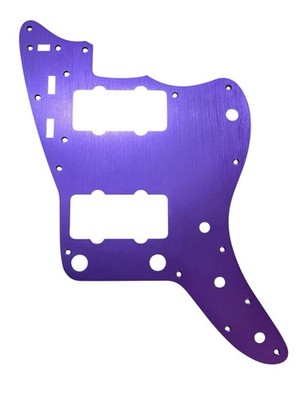 New Jazzmaster Brushed Anodized Aluminum Electric Guitar Pickguard