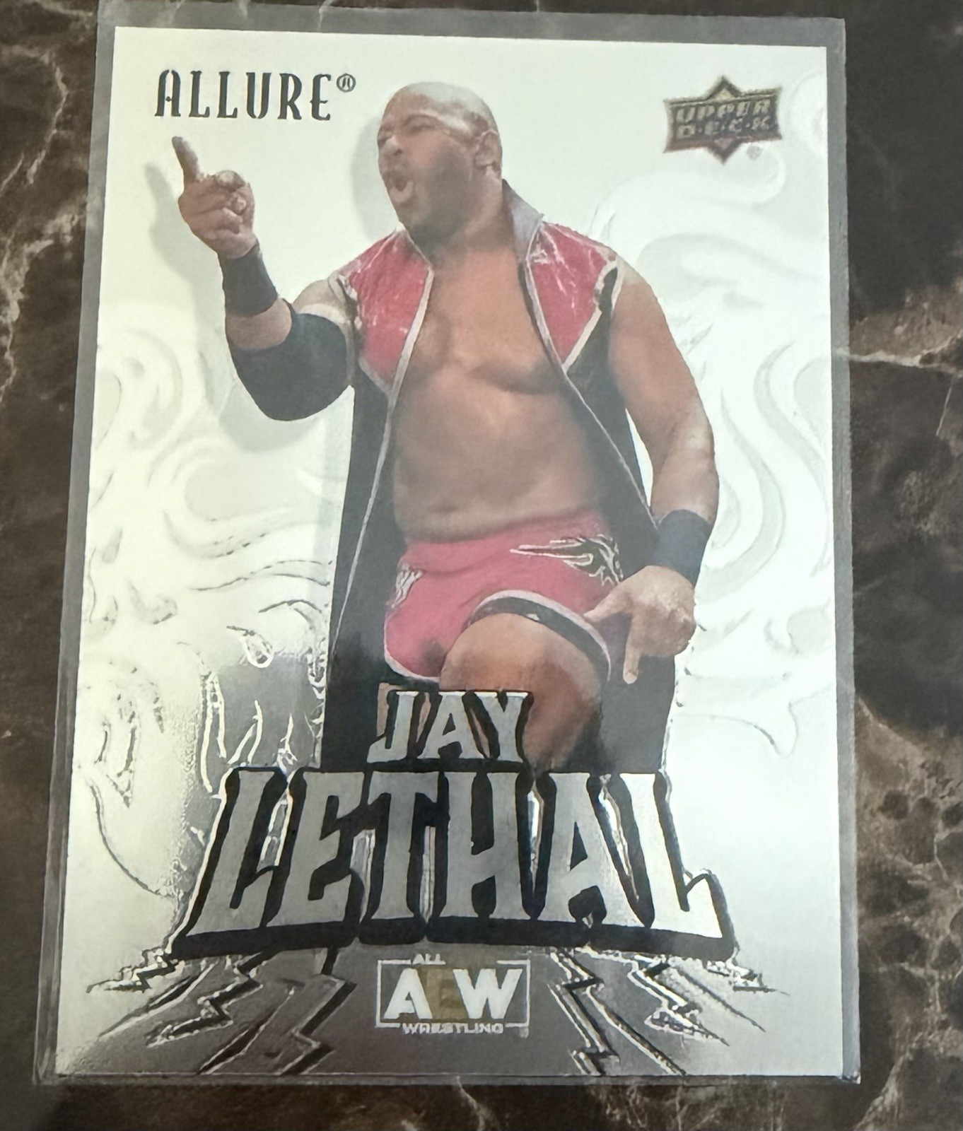 2024 Upper Deck AEW Allure #30 Jay Lethal Wrestling Trading Card Ring of Honor
