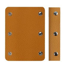 2PCS Leather Handbag Handle Wrap Covers, Purse Wallet Strap Protector Pads, S...