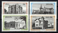 South West Africa SWA 520-523 MNH Historic Buildings Zayix Stamps 0325S0145M