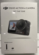 DJI Osmo Action 4 Camera With Mini Extension Rod & MicroSD Card