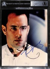 Tom Hanks Signed Apollo 13 8x10 Photograph BECKETT Auto 10