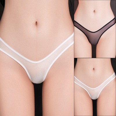 Fashion Women Brief Thongs Underwear Breathable G-string Highly Elastic