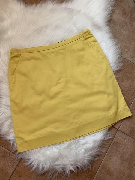 Women Hallhuber Skirt Yellow 34