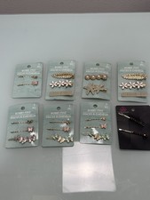 Large Hair Accessory Lot Butterfly Floral Bobby Pins Barrettes New
