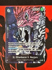 St. Ethanbaron V. Nusjuro (Alternate Art) OP13-080 Carrying On His Will Foil #OP