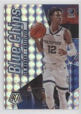2019-20 Panini Mosaic Blue Chips Silver Mosaic Prizm Ja Morant #10 0g27