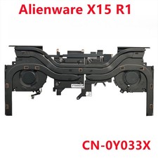Alienware X15 R1 Cooling Fan Heatsink Module Part Number: 0Y033X