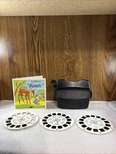 Vtg 1998 Fisher Price View Master Disney Bambi Reels. READ.